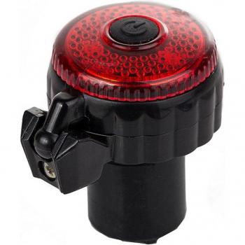 Compact Cycling Handlebar Safety Mirror with Illumination