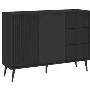 Buffet Bas Barcelona 2 Portes et 3 Tiroirs Gris