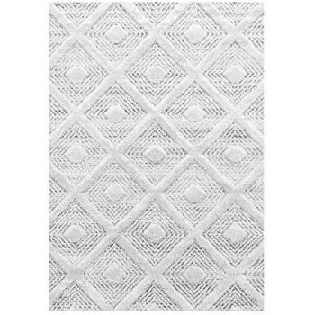 Eleganter 3D Boho Teppich, Hoch-Tief Effekt, Pflegeleicht