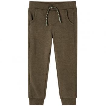 Pantaloni Tuta Cachi Mélange per Bambini 116