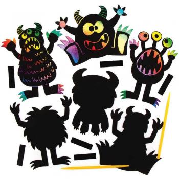 Scratch Art Magnet Kit (Pack of 10)