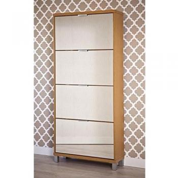 Zapatero Grande Danubio 32AB con Espejo – 171 x 76,5 x 25 cm