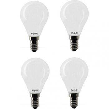 QuadPack Lampada Sfera LED 5W E14 4000K