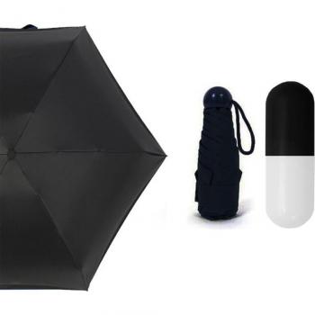 Regen‑Taschen­schirm Kapsel – Tragbar, klein, für Mädchen & Männer