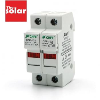 PV Solar Fuse Connector 2pcs, 5A-30A, 1000V DC, with Fuse Holder
