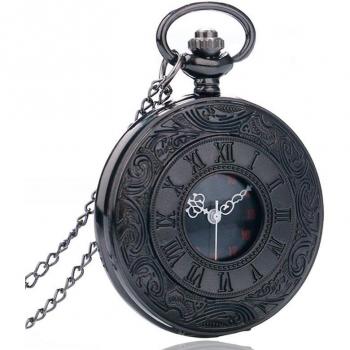 Montre de poche mécanique style rétro pour tous