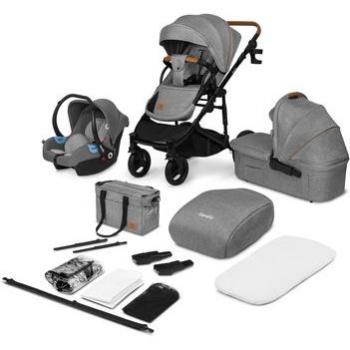 Poussette trio Lionelo Mari Tour iSize Gris