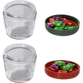 Contenants de cuisine en verre (nid d'oiseau)