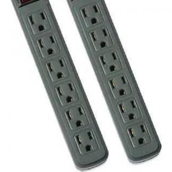 Electronics Surge Protector by Minuteman MMS362P, 2-Pack