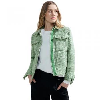 Cecil Damen Bouclé Jacke