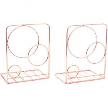 Stylish Metal Bookends