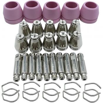 Ensemble d'accessoires pour torche de découpe plasma AG60, 30 pièces