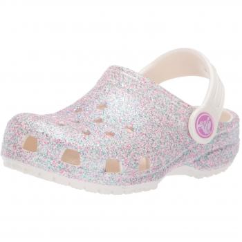 Crocs Unisex Kinder Classic Glitter Clog K, Sand, 28-29 EU