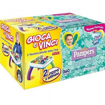 Pampers Baby Fresh Salviettine 3 sacchetti da 120
