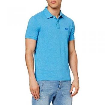 Polo Superdry Classic Pique S/S, Bleu