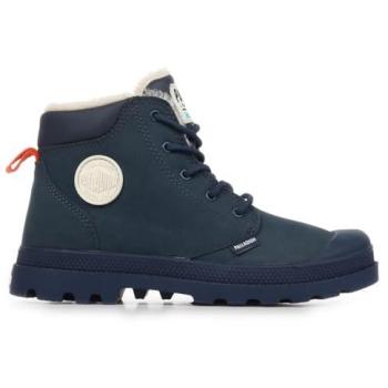 Palladium Pampa Hi‑Cuff Wp Oz Lacets Bleus
