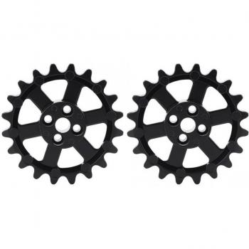 20-Tooth Track Gears Aluminum Alloy for Robotics