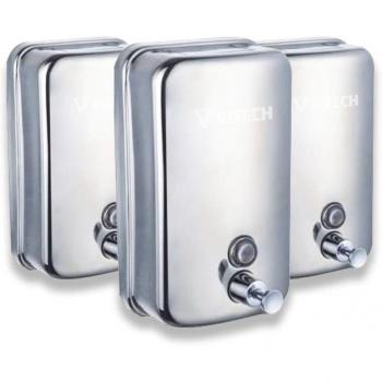 Desineo Trío de Dispensadores Acero 500 ml