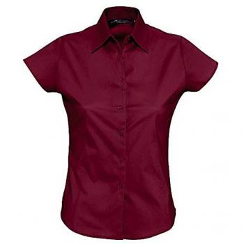 Sol's Casual Hemd für Frauen Excess Rot (XS)