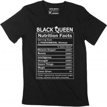 Maglietta Nera Uomo Black Queen
