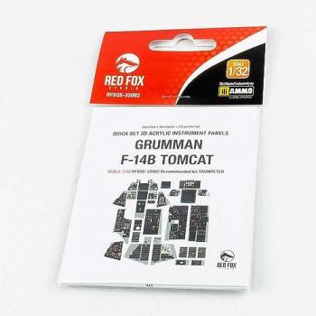Red Fox F‑14B Tomcat (für Trumpeter Set) – 1:32 Detailmodell