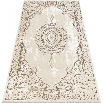 Tappeto Ornamento Oro Giallo 120x170 cm