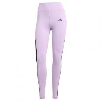 Legging femme adidas Optime 3 bandes Lilas