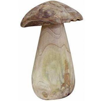 Décoration Champi L – Sculpture en Teck 29 cm