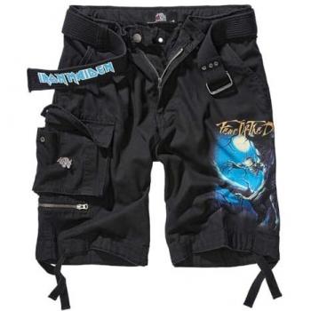 Brandit Iron Maiden Cargo Shorts – Dark Steel