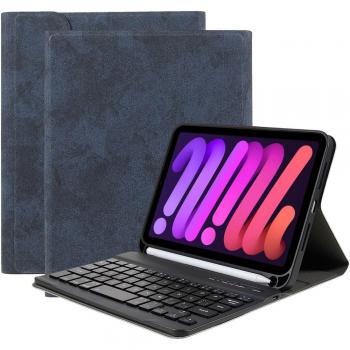 Cazy Housse Amovible Clavier Compatible iPad Mini 2022