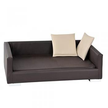 Archie & Oscar Canine Recliner Katarina – Brown, 20 × 70 × 40 cm