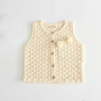 Baby Knitted Cardigan with Buttons for Infants 0-24M