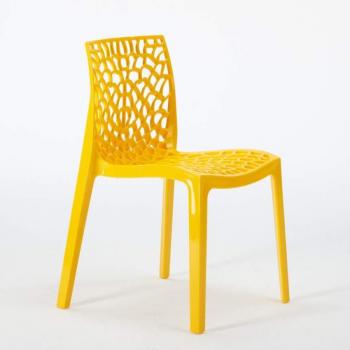 Silla de Mesa 22 en Policarbonato Transparento