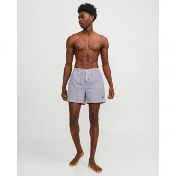 Jack & Jones Costumi da Bagno Fiji Seersucker Blu Navy 2XL