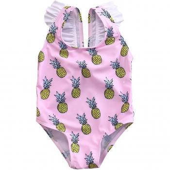 Kids Pineapple Bikini Set