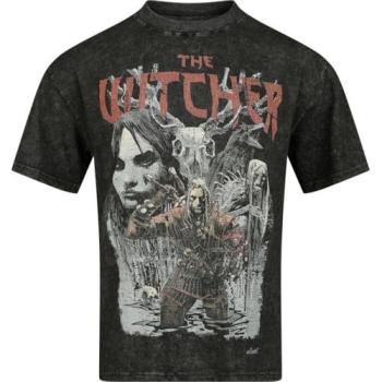 Witcher Gaming T-Shirt S – Herren, Schwarz