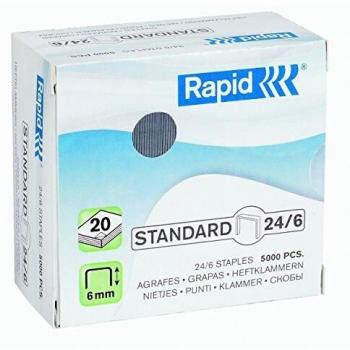 Rapid 24/6 Staples for Up to 20 Sheets