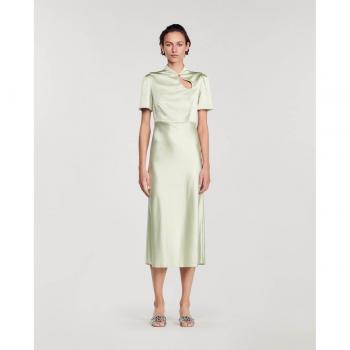 Sandro Almond Column Dress