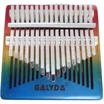 Mini Piano de Dedo Caoba
