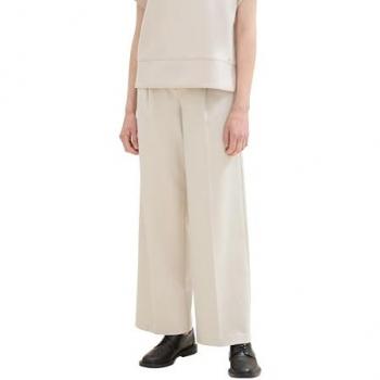 Tom Tailor Stoffhose mit weitem Bein, Größe 44/32