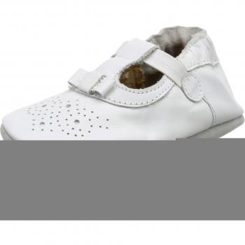 Robeez Pretty Girl, Stivaletti bambine Bianco White (White 6) 4-5 Anni
