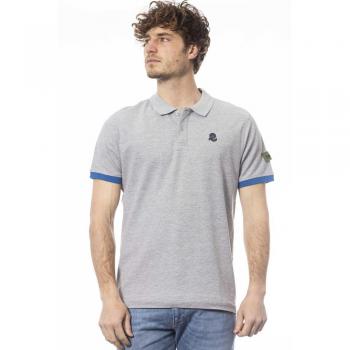 Invicta Gray Cotton Polo Shirt