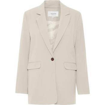 Jackenblazer B.YOUNG Jackenblazer BYDanta Gr. 36, beige (cement), Damen