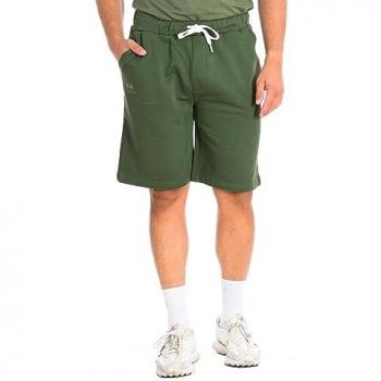 La Martina Men's Green Cotton Sports Shorts TMB003-FP221 Size 2XL