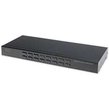 Interruptor KVM 16 Puertos USB PS/2 VGA