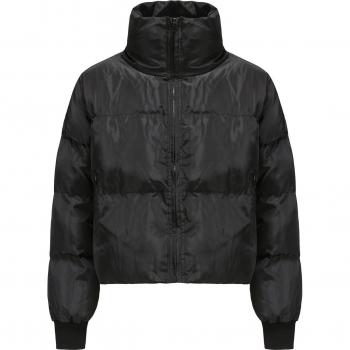 Casual Plus Size Women's Winter Jacket with Turn Down Collar
