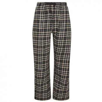 Red PixieGirl Petite Cotton Check Nightwear Bottoms
