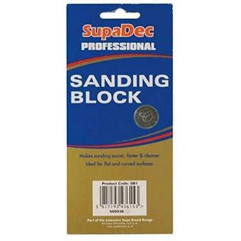 SupaDec Premium Sanding Block