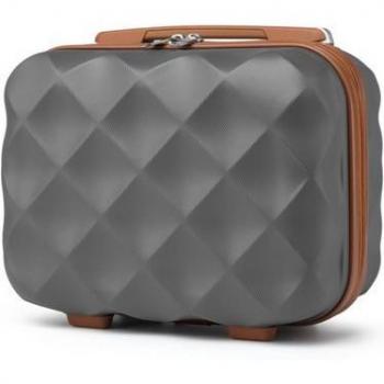 Set di valigie d’aria British Traveller – 31 & 54 cm, custodia cabina TSA con rulli doppi