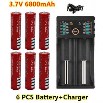 Elemento 18650 3,7 V Batería de Litio 100% Original
